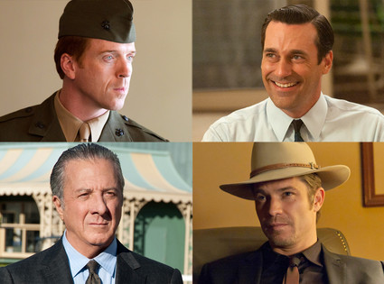Best Actor Drama, Jon Hamm, Mad Men, Damian Lewis, Homeland, Timothy Olyphant, Justified, Dustin Hoffman, Luck Best Actor Drama, Jon Hamm, Mad Men, Damian Lewis, Homeland, Timothy Olyphant, Justified, Dustin Hoffman, Luck
